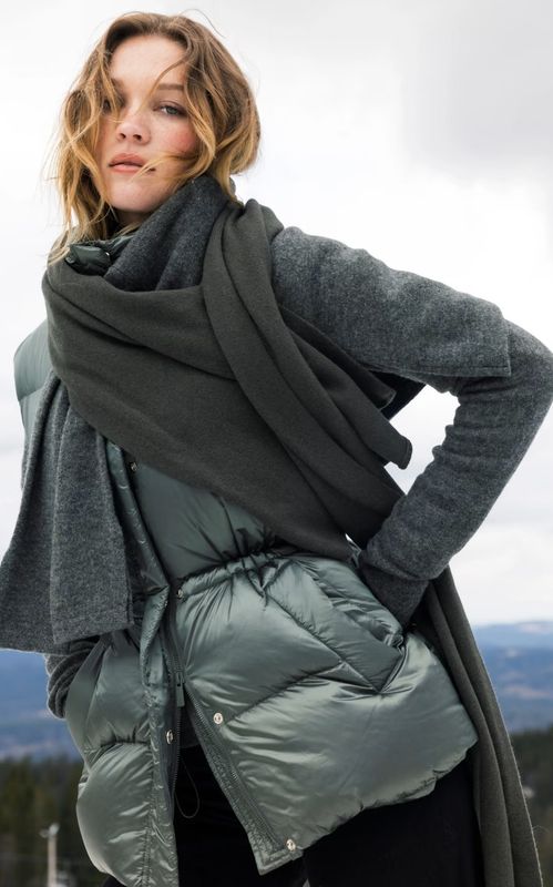 Camilla Pihl Lenox Down Vest Olive