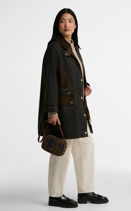 Barbour Icons Modern Beaufort Waxed Jacket Olive