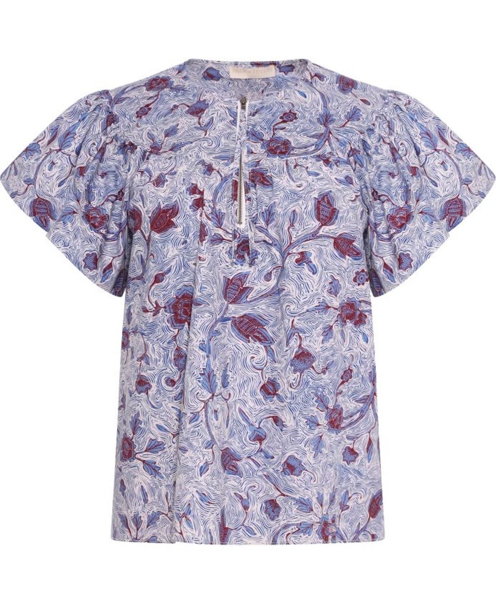 Ulla Johnson Perline SS Cotton Blouse