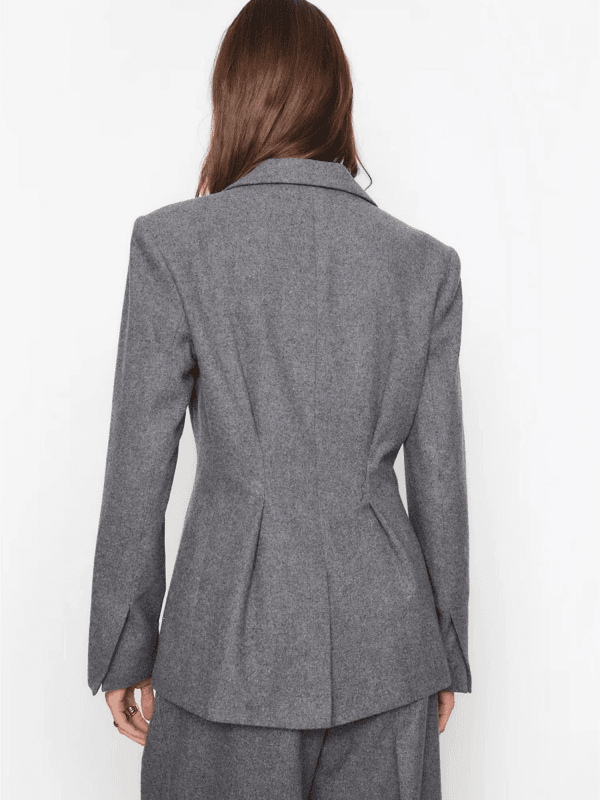 Camilla Pihl Ennia Flannel Blazer Grey Melange