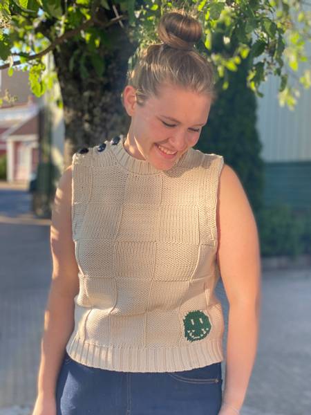 Bilde av Ganni K1578 Cotton rope knit