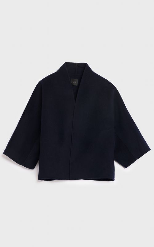 AKS Label Kira Wool Jacket Navy