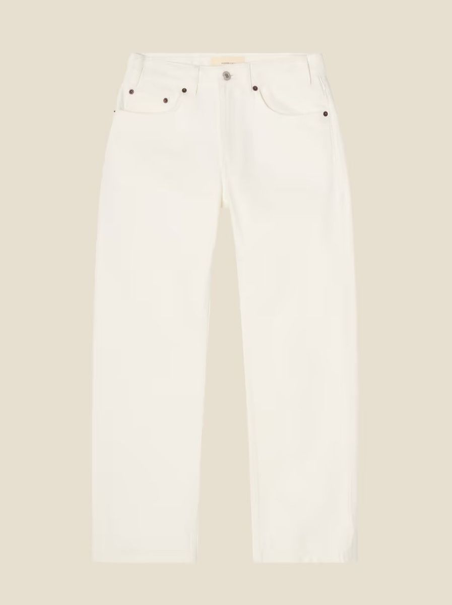 Jeanerica Sisli Cropped Natural White