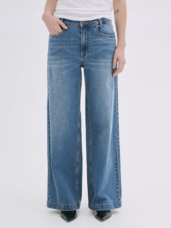 My Essential Wardrobe Dango 144 High X-Wide Medium Blue Wash