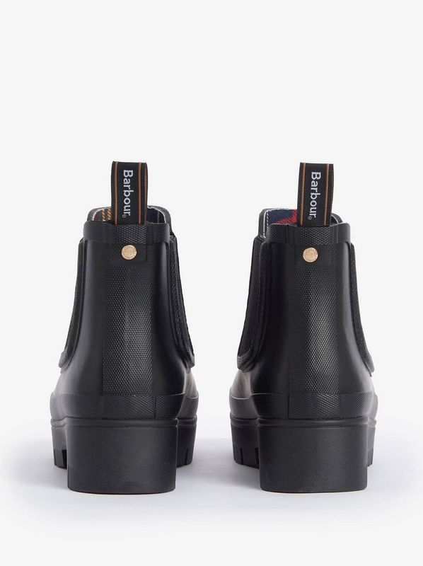Barbour Halton Chelsea Welly Black