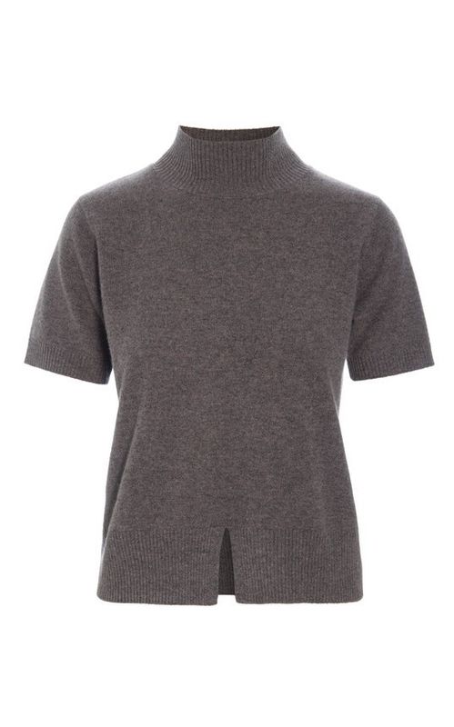 Bitte Kai Rand Kumo Cashmere Short Sleeve Shark Melange