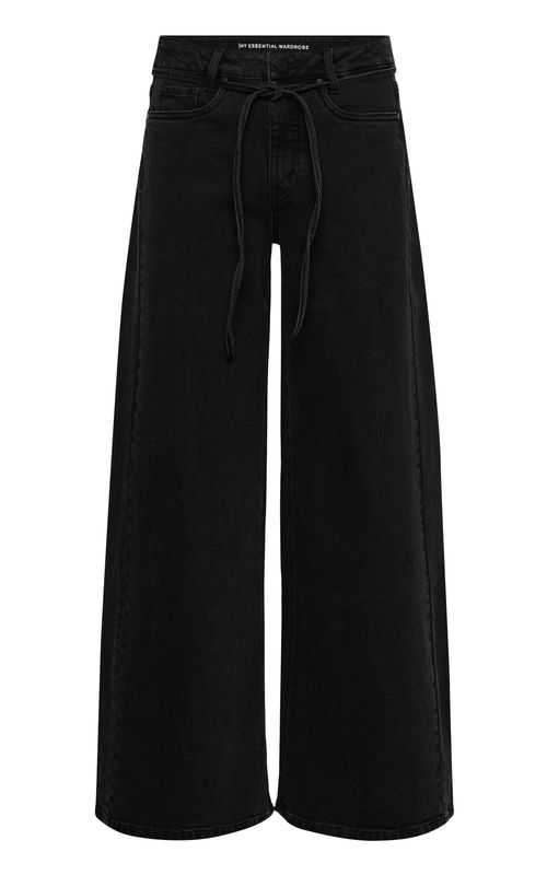My Essential Wardrobe Karo 144 Wide Jeans Dark Grey Wash