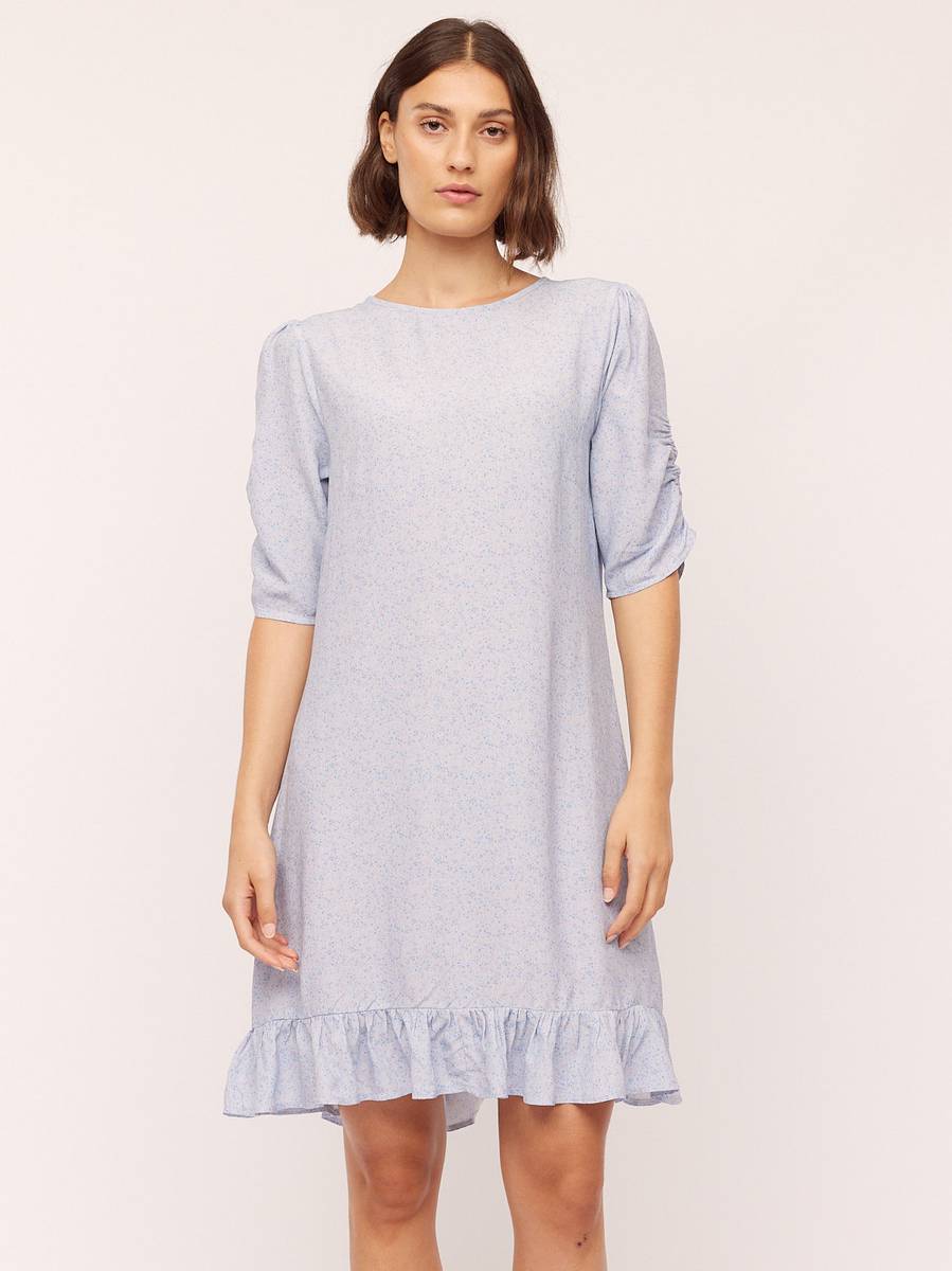 Once Untold Ellen Dress Blue Petite Flower
