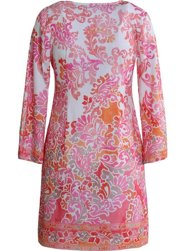 Hale Bob Flannery Dress Pink