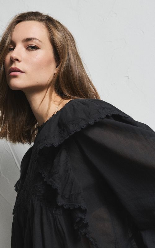 Pia Tjelta Victoria Blouse Black