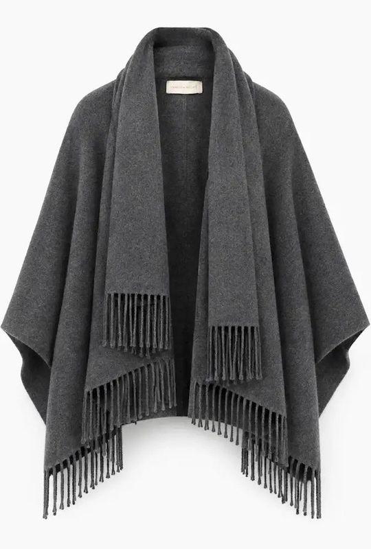 Vanessa Bruno Hope Cape Anthracite Chine