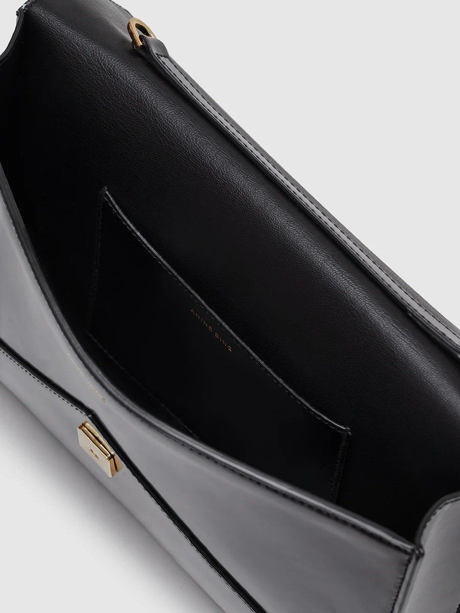 Anine Bing Elly Clutch Black
