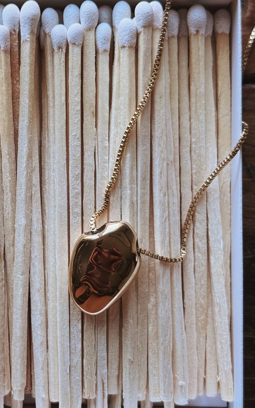 Camilla Pihl The Big Drop Pendant Gold
