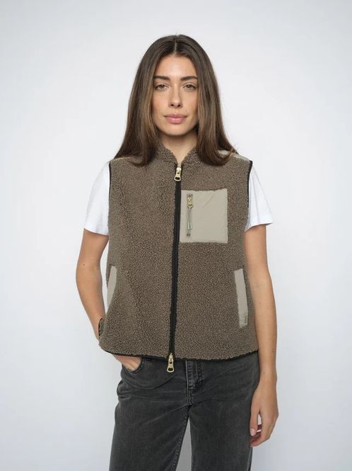 Hovedbilde Mos Mosh Rowe Eli Teddy Vest ...
