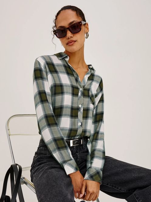 Hovedbilde Rails Hunter Shirt Olive ...