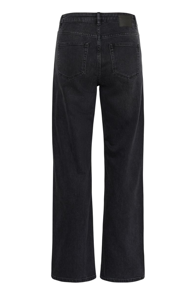My Essential Wardrobe 35 The Louis 139 High Wide Black Retro Wash