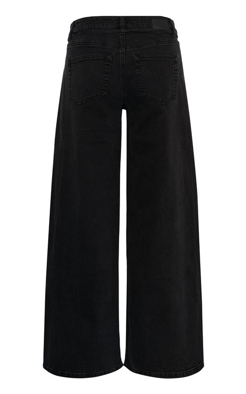 My Essential Wardrobe Karo 144 Wide Jeans Dark Grey Wash