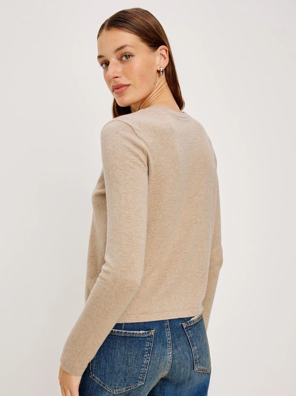 Rails Cotton Cashmere Long Sleeve Heather Oak