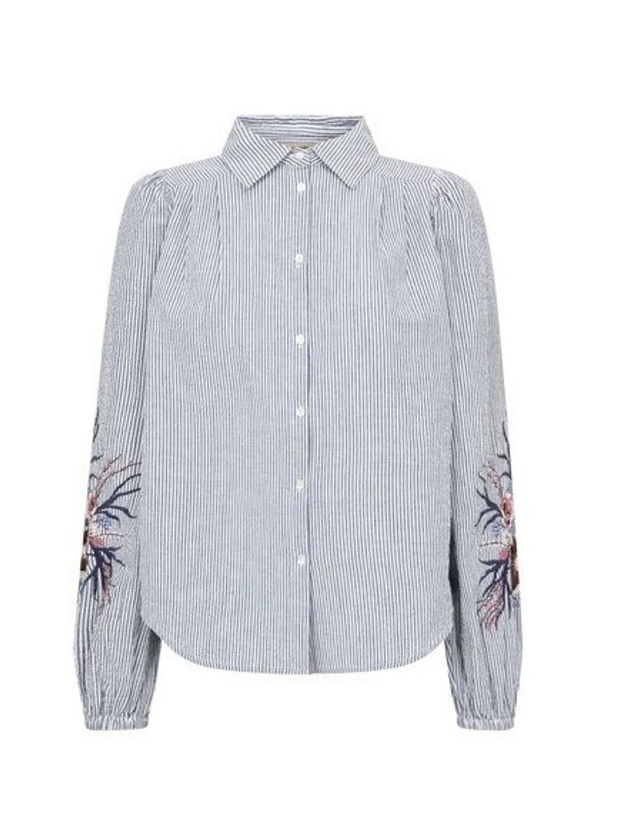 Mos Mosh Ciu Oxfo Shirt Crown Blue