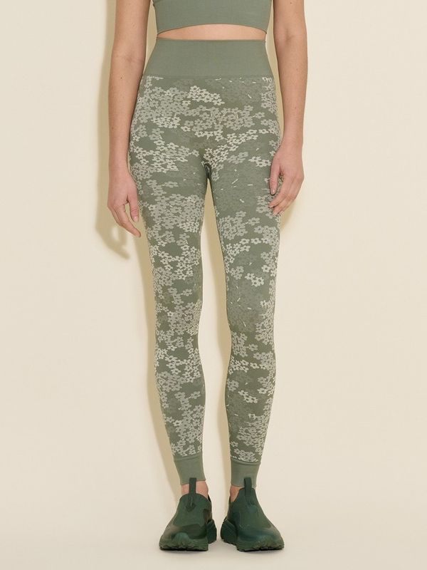 Holzweiler Seamless Jacquard Tights Green Mix