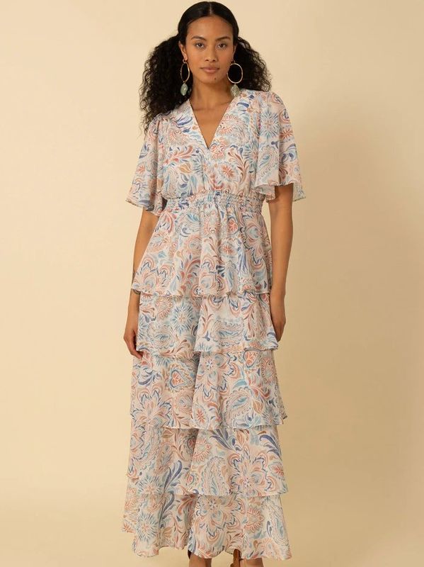 Hale Bob Karsyn Dress Beige