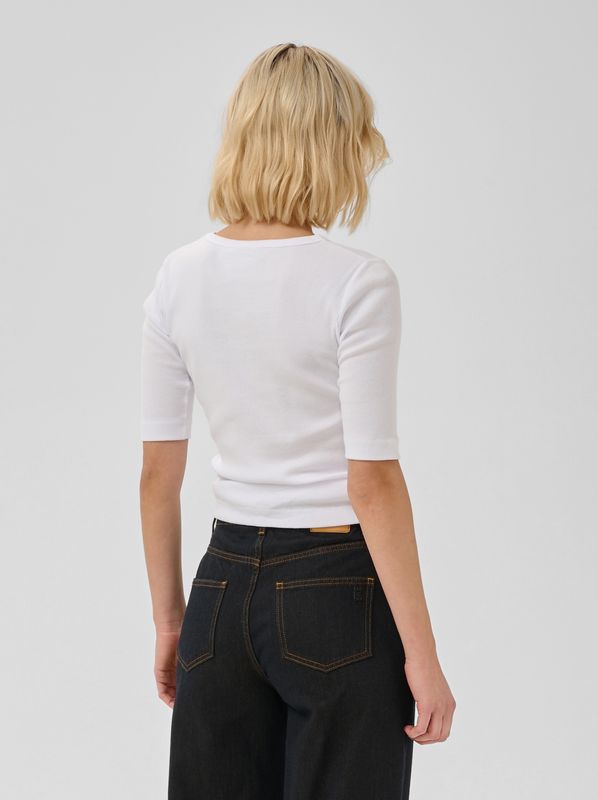 My Essential Wardrobe Mandy Tee 2.0 Bright White