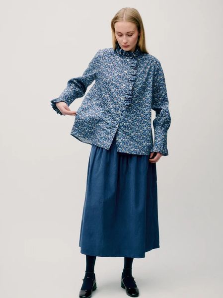 Hovedbilde APOF Annemone Blouse Lemon ...