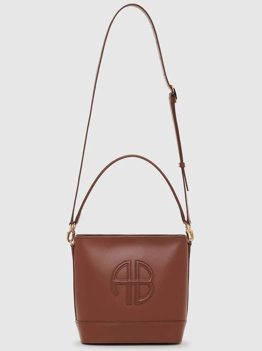 Anine Bing Lili Bucket Bag Cognac