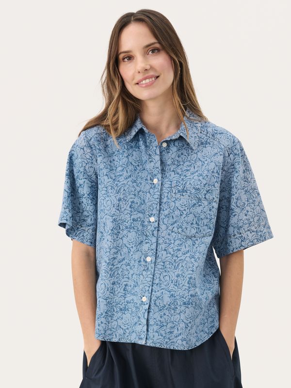 Part Two Nicla Shirt Denim Rose