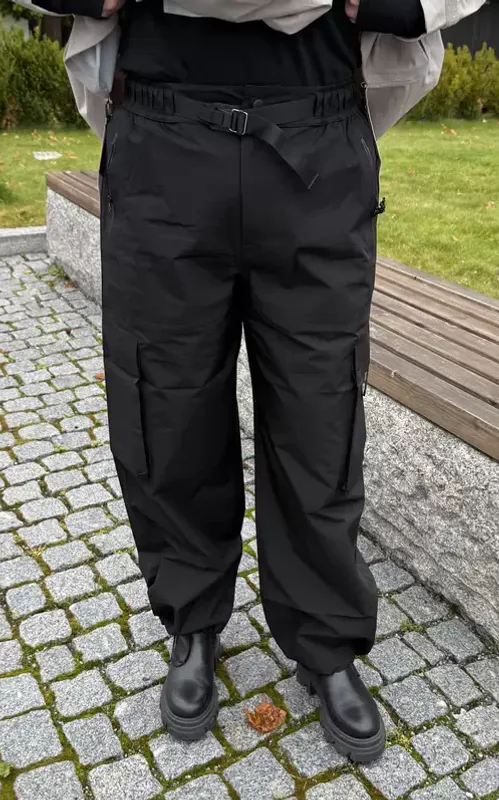 BLÆST Klipra Pant Svart Regnbukse