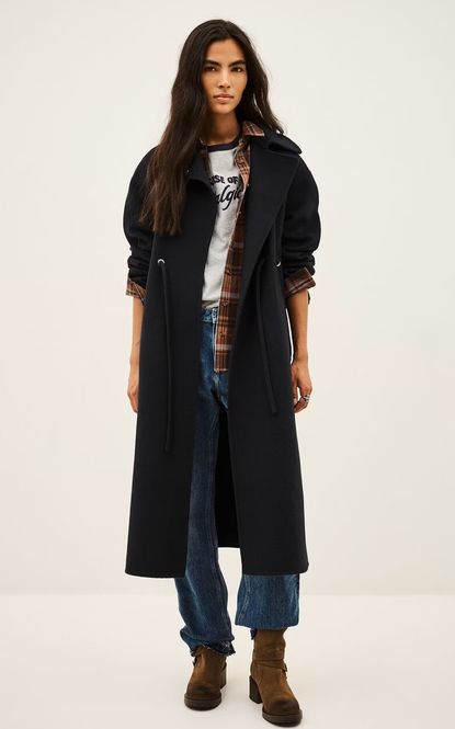 Hovedbilde ba&sh Kate Coat Encre