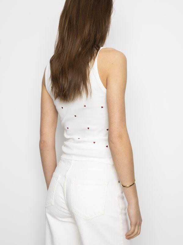 Camilla Pihl Pam Rib Singlet Berry