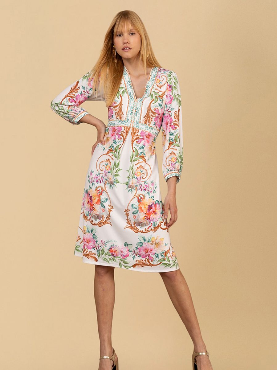 Hale Bob Sariah Dress Ivory