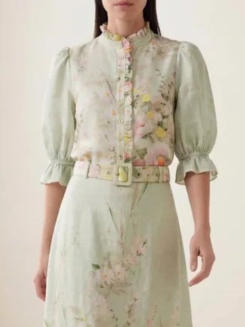 Hovedbilde By TiMo Linen Blouse Harmony
