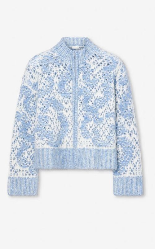 Camilla Pihl Briana Zip Knit Light Blue
