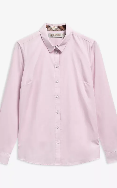 Barbour Derwent Shirt Pink/Muted Tartan
