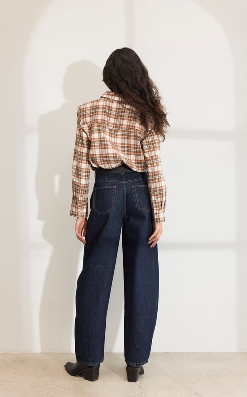 Camilla Pihl Joan Flanell Shirt Red Check