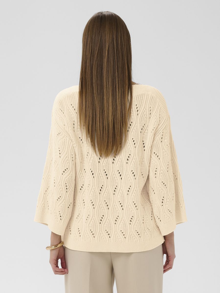 Soaked in Luxury Rava Nanna Pullover Whisper White