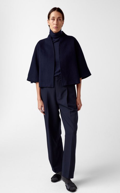AKS Label Kira Wool Jacket Navy