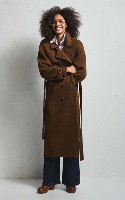 Pia Tjelta My Wool Coat Brown