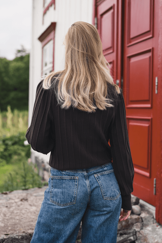 Raus Guru Cardigan Black Coffee