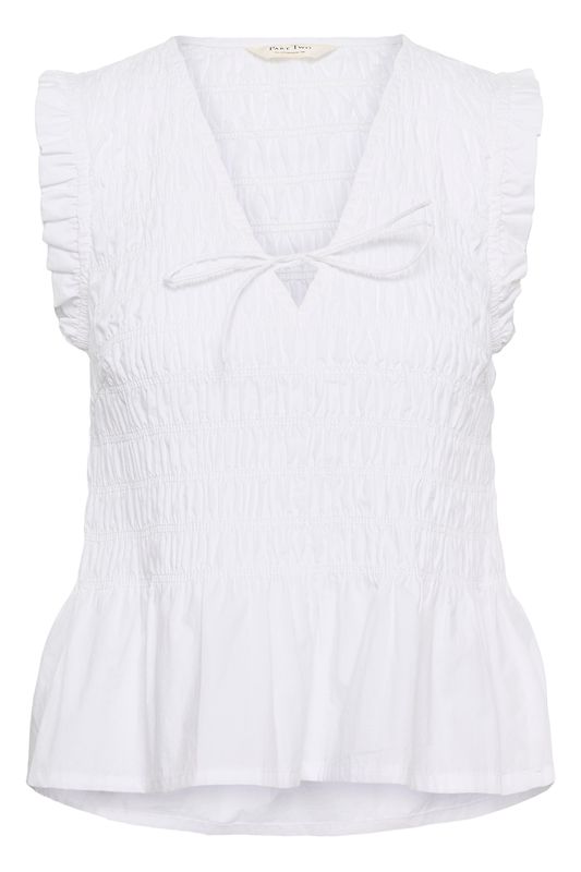 Part Two Borgny Top Bright White