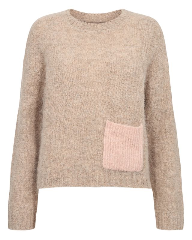 Nümph Salia Pullover Sesame Melange