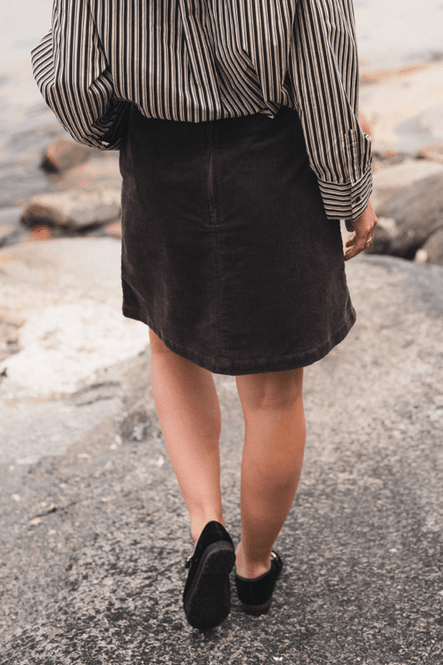 Hovedbilde Raus Ella HW Skirt Black ...