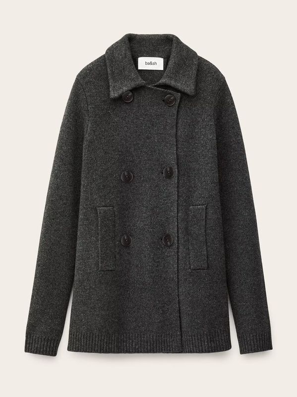 ba&sh Vesta Cardigan Anthracite